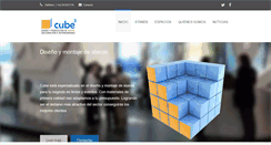 Desktop Screenshot of cubestands.com